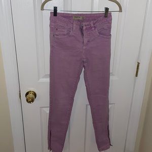 Cotton On / Light Purple Denim Skinny Jeans